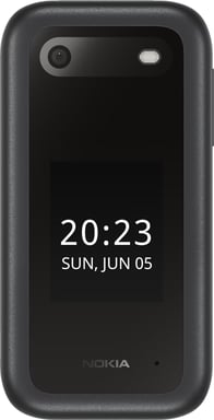 Nokia 2660 Flip 7,11 cm (2.8'') 123 g Negro Teléfono básico