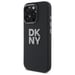 Étui DKNY pour iPhone 16 Pro Max  6.9'' noir étui rigide Liquid Silicone Metal Logo