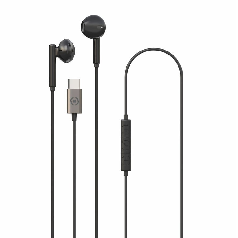 Écouteurs Avec Fil Celly UP1100TYPEC – Appels/Musique, USB Type-C