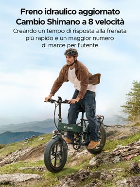 Bicicleta eléctrica plegable ENGWE ENGINE PRO 2.0 de 750 W con neumáticos anchos de 20 x 4,0 pulgadas, batería extraíble de 16 Ah, suspensión total, 8 marchas, color Azul