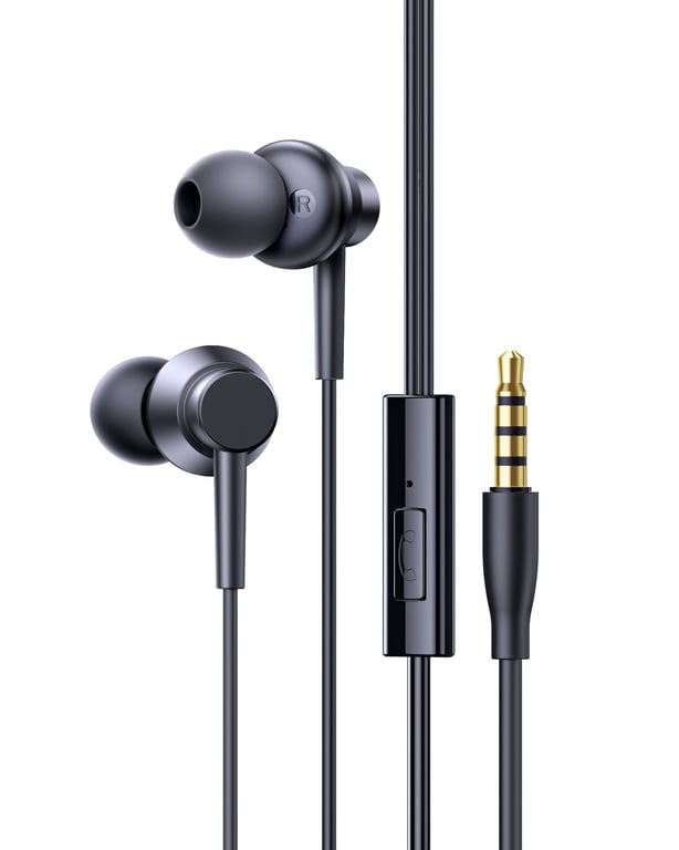 Écouteurs Avec Fil Baseus ENCOK HZ11 – Jack 3.5mm, Appels/Musique/Sport, Noir - vue 3