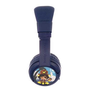 Casque Buddyphones PLAY + Bleu nuit