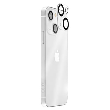 QDOS Protecteur d'Objectif de Caméra pour iPhone 15/15 Plus en Verre OptiGuard Transparent