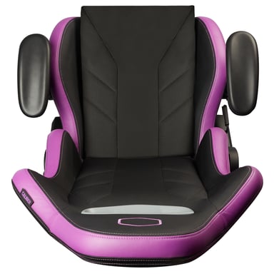 Cooler Master Gaming Caliber R2 Fauteuil de gaming Siège rembourré Noir, Violet