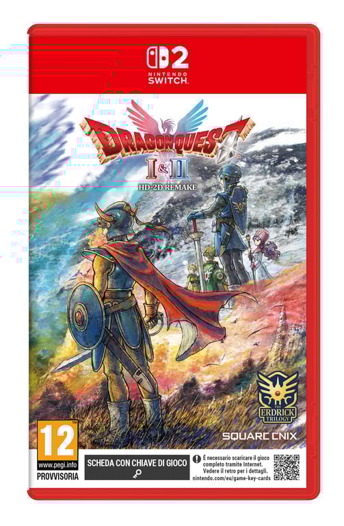Square Enix Dragon Quest I & II HD-2D Remake (Nintendo Switch 2) Remake HD-2D Multilingue - Neuf