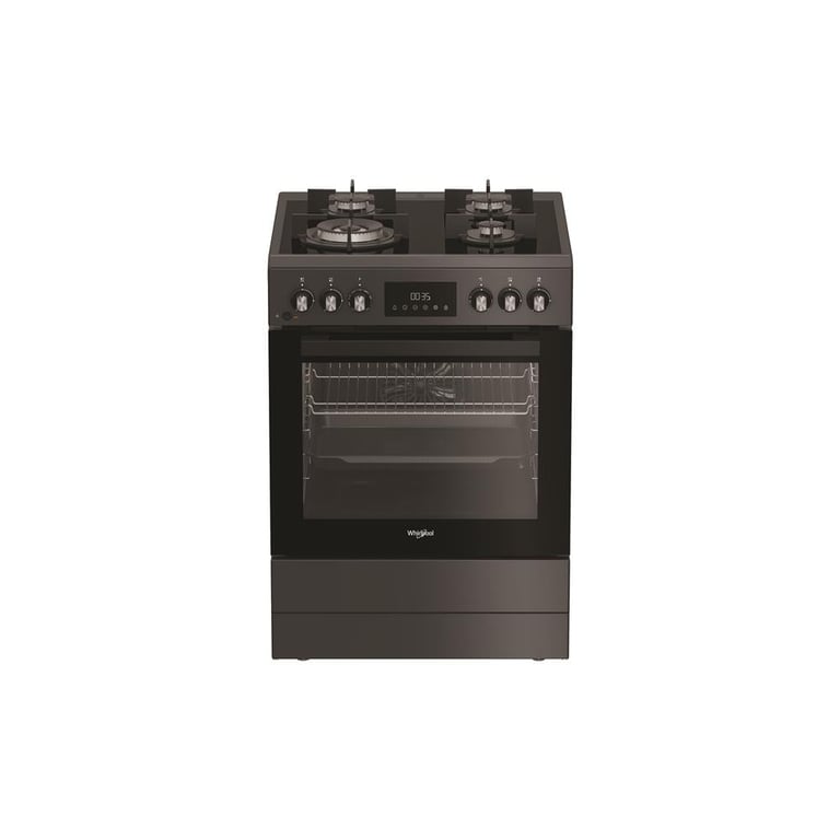 Cuisinière Mixte WHIRLPOOL W6G8LCSWA – 4 Feux Gaz Four 72L - vue 3