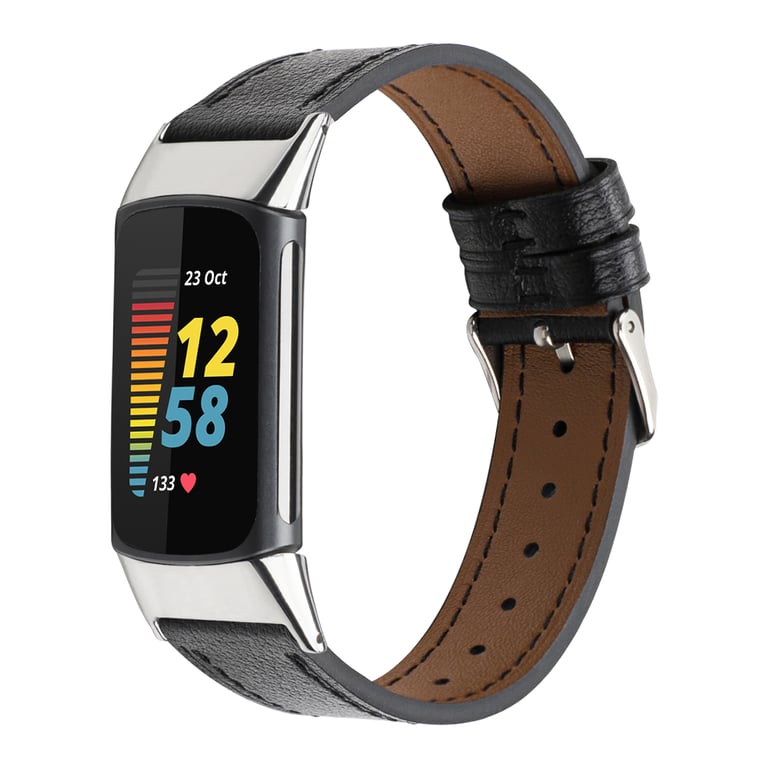 Bracelet en cuir pour Fitbit Charge 5 Neuf