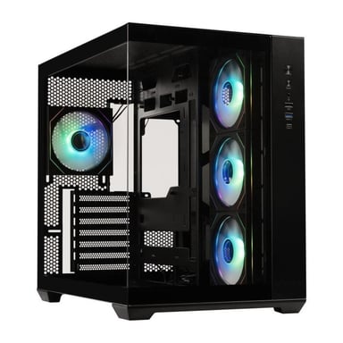 Boîtier sans alimentation BITFENIX AL118 Cube ATX 4x ventilateurs A-RGB Noir