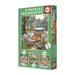 Puzzles progresivos - EDUCA - Ciudad de Conejos - 4 puzzles - 12 a 25 piezas - Para niños