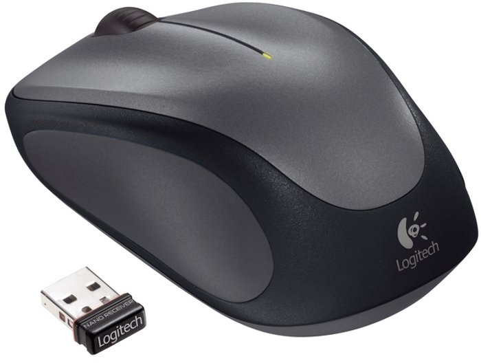 Logitech M235 2nd Generation droitiers et gauchers optique sans fil 2.4 GHz récepteur sans fil USB - vue 2