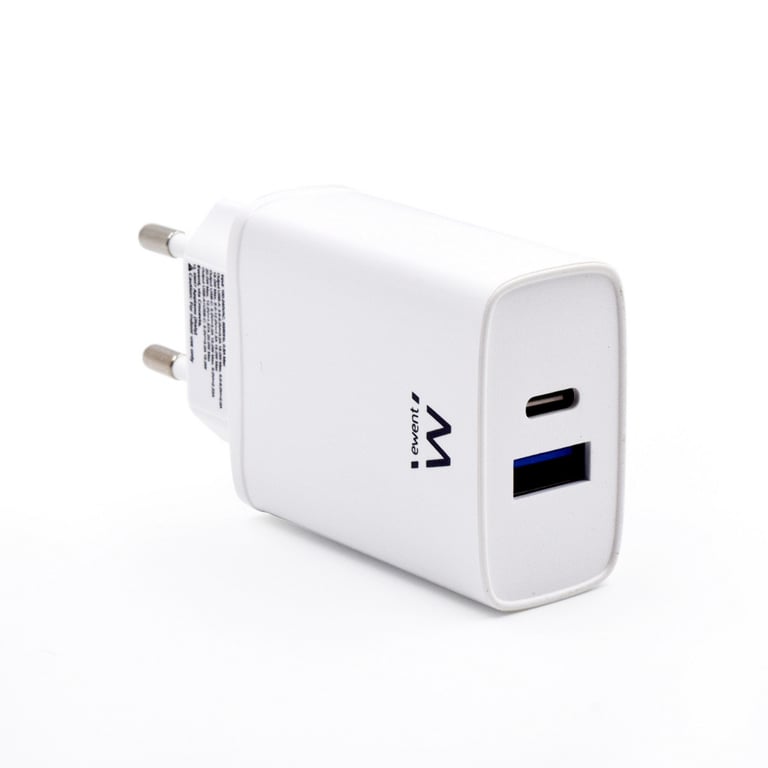 Ewent ew1321 cargador de pared usb-c quick charge 3.0 20w
