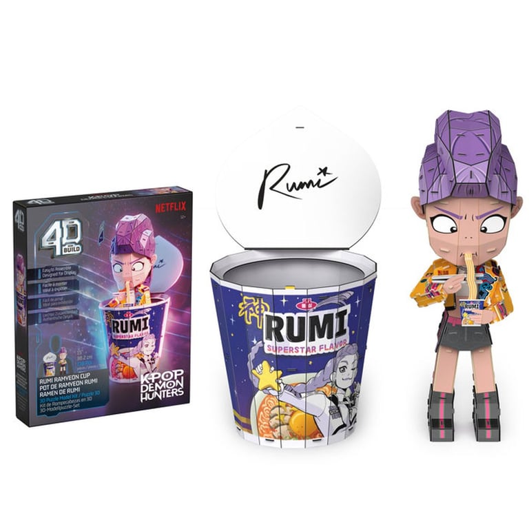 Ramen De Rumi Kpop Demon Hunters 4d Build SPINMASTER A Partir De - vue 1