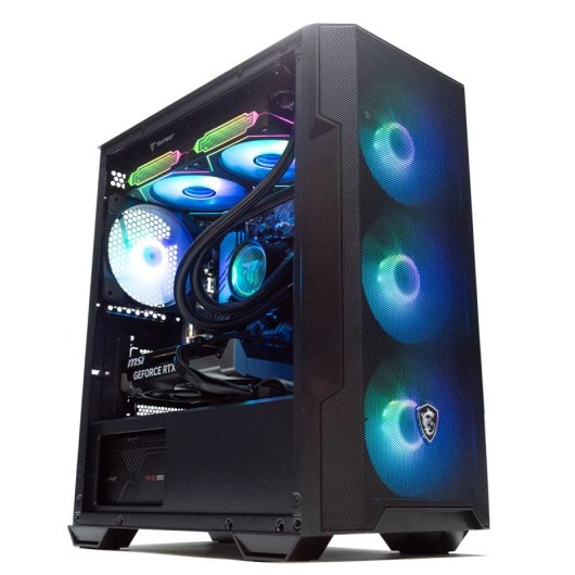 PC Gamer PcCom Ready Ryzen 7 RAM SSD RTX 5060 8 Go Windows 11 Home Neuf - vue 2