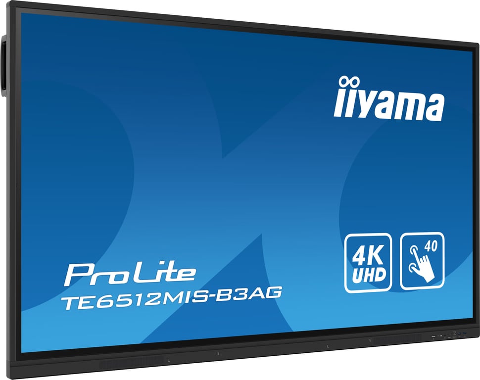 Iiyama PROLITE 65 4KTactileIPSANDROIDWIFILANUSB C - vue 3