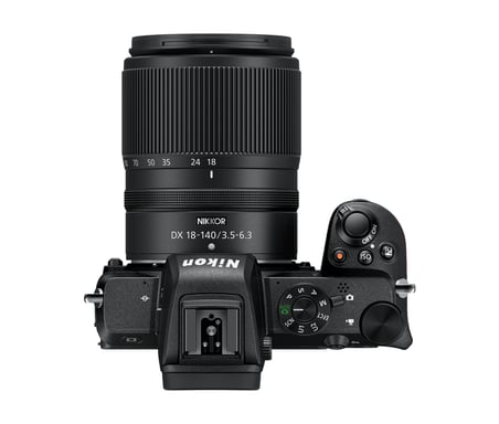 Nikon DX 18-140MM F/3.5-6.3 VR SLR Objetivo estándar Negro
