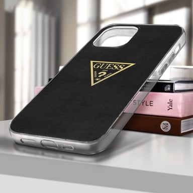 Funda Guess para iPhone 12 mini 5.4'' Colección Negro Metalizado