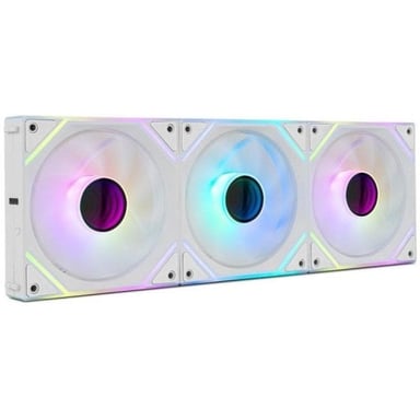 Ventilador suplementario NOX Hummer PRO LINK 120mm ARGB conexión magnética blanco Kit 3 Unidades - Neuf