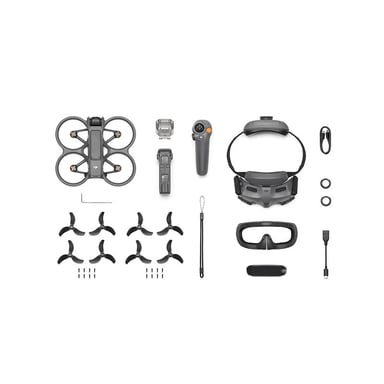 DJI Avata 2 Fly More Combo (1 Battery) 4 rotors Quadcoptère 12 MP 3840 x 2880 pixels 2150 mAh Noir