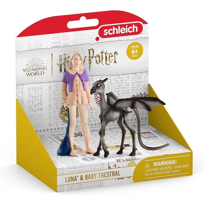 Figurine Luna et Bébé Sombral Harry Potter pour enfants dès Schleich 42636 Harry Potter Univers WIZARDING WORLD - vue 3