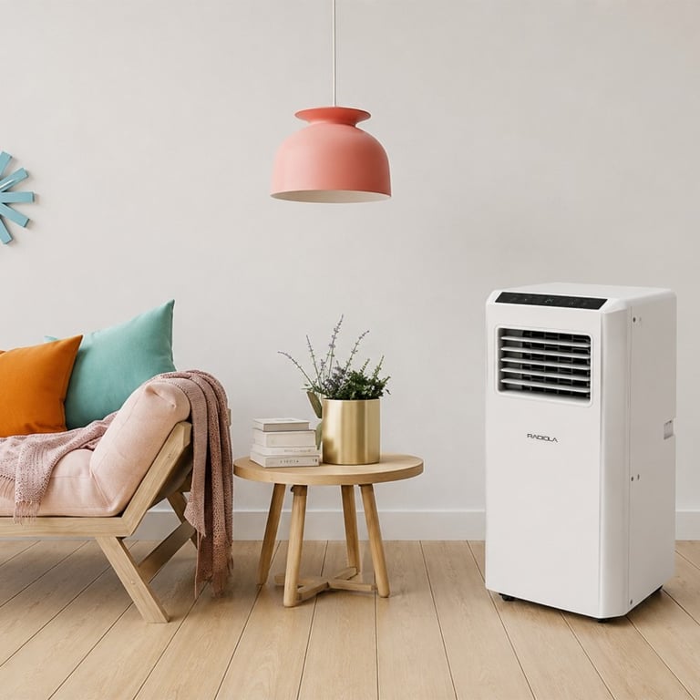 Climatiseur Mobile 2 65 Kw Racli090e Radiola 9000 Btu Neuf - vue 3