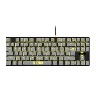 Fr-tec Blade Gaming BATPCKEY clavier QWERTY Noir, Jaune - vue 1