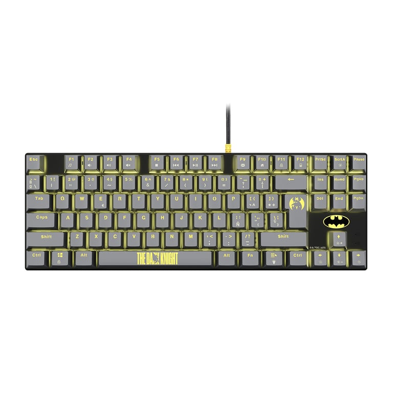 Fr-tec Blade Gaming BATPCKEY clavier QWERTY Noir, Jaune