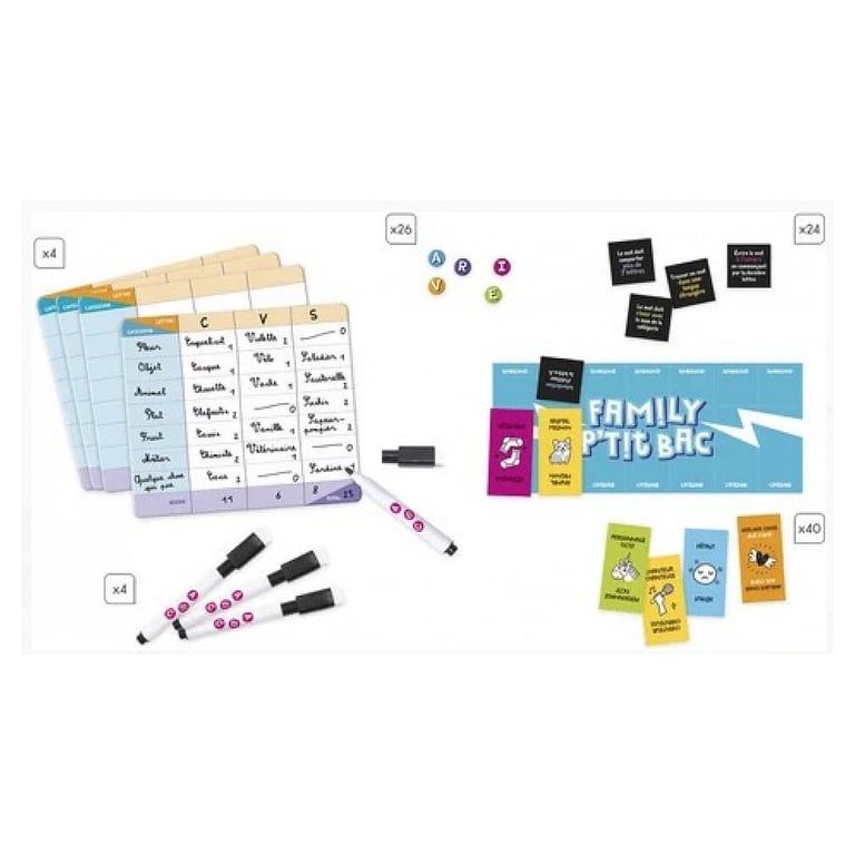 Family P'tit Bac Challenge tes parents Juratoys Janod - vue 2