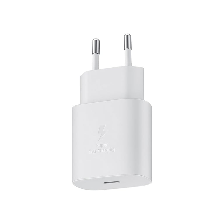 Samsung Chargeur Secteur pour Smartphone Universel USB-C 15W Charge Rapide 2A Blanc - vue 4
