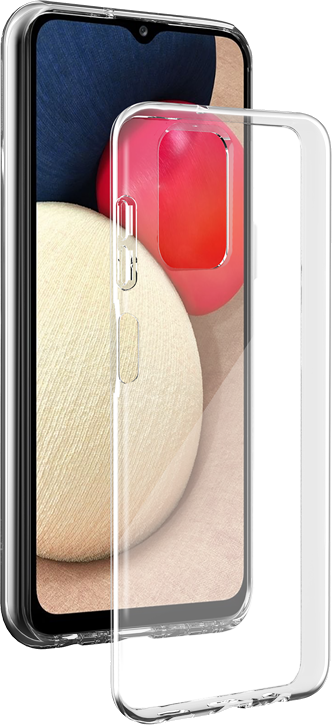 Coque Silisoft souple Transparente pour Samsung G A02s Bigben