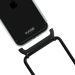 Borsa a tracolla invisibile e staccabile 2 in 1 per Apple iPhone 11, nero notte