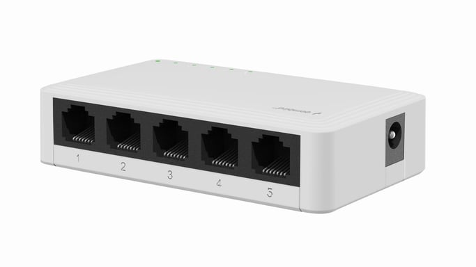 Gembird NSW-G5-01 commutateur réseau Non-géré Gigabit Ethernet (10/100/1000) Blanc