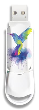 Integral INFD128GBXPRHUM3.0 unidad flash USB 128 GB USB tipo A 3.2 Gen 1 (3.1 Gen 1) Multicolor