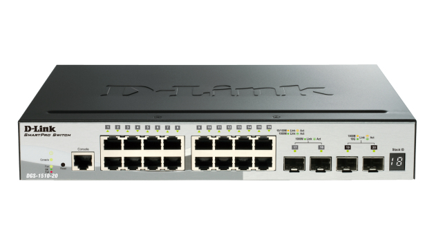 D Link DGS 1510 Géré L3 Gigabit Ethernet 101001000 Connexion Ethernet supportant 'alimentation via ce port PoE Neuf