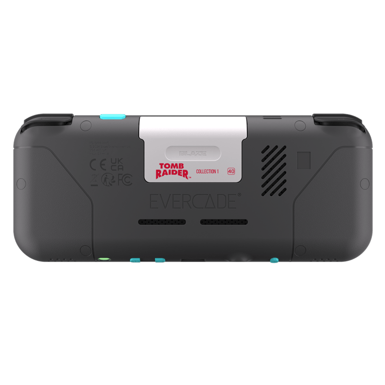 Pack Console rétrogaming Evercade EXP R Tomb Raider 1 2 3 - vue 3