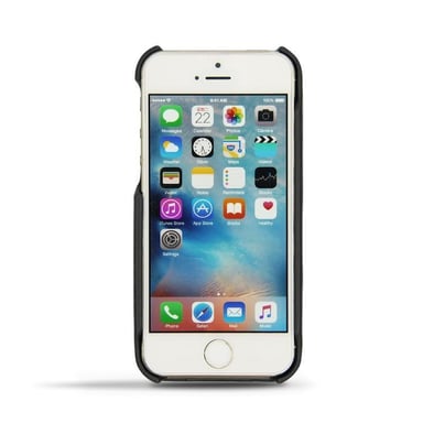 Coque cuir Apple iPhone SE - Coque arrière -  -