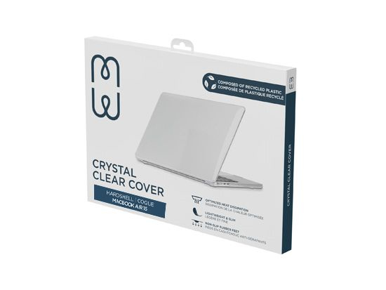 MW Coque MacBook Air 15 2023 M2 Crystal Clear - vue 3