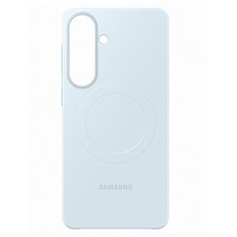 Custodia sottile in silicone azzurro con magnete per Samsung Galaxy S26+
