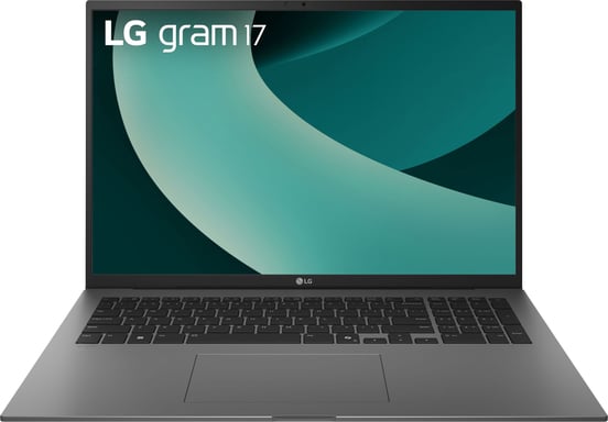 LG Gram 17Z90TL Copilot+ PC Intel Core Ultra 7 256V Ordinateur portable 43,2 cm (17'') 2.5K 16 Go LPDDR5x-SDRAM 1 To SSD Wi-Fi 7 (802.11be) Windows 11 Home Gris