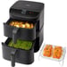 Cosori Turbo Tower Double 10,8 L Autonome 2630 W Friteuse d'air chaud Noir