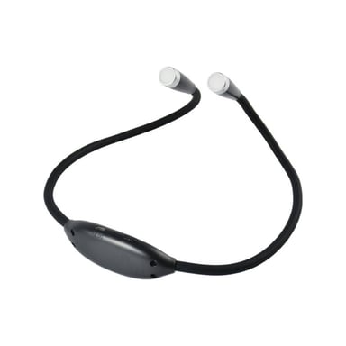 Partel Lámpara de lectura recargable con cordón LED Negro