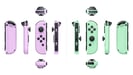 Joy-Con - Manette de jeu Analogique/Numérique pour Nintendo Switch, Nintendo Switch OLED, Violet & Vert Pastel
