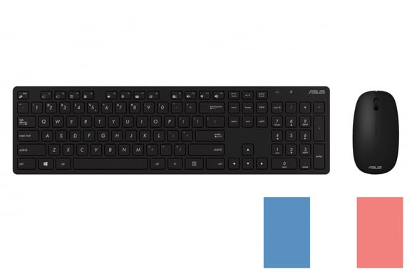 Clavier et souris sans fil W5000 noir