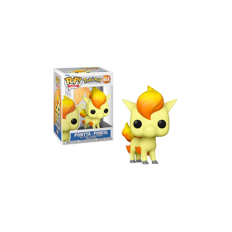 Figurine Funko Pop Games Pokémon Ponyta Neuf - vue 2