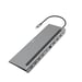 Hama 00200100 station d'accueil USB 3.2 Gen 1 (3.1 Gen 1) Type-C Anthracite