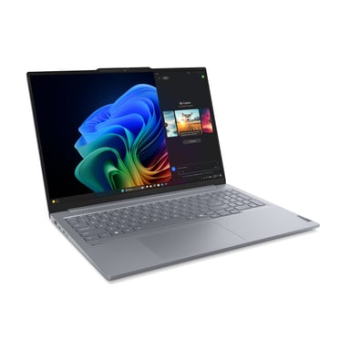 Lenovo ThinkBook 16 G7 QOY Copilot+ PC Snapdragon X1P-42-100 Portátil 40,6 cm (16'') WUXGA 16 GB LPDDR5x-SDRAM 512 GB SSD Wi-Fi 7 (802.11be) Windows 11 Pro Italiano Gris