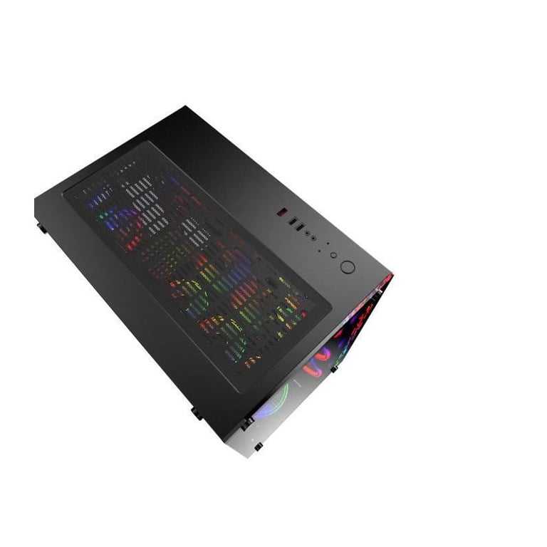 MRED Boîtier PC Gamer ATX RGB Crystal Sea - vue 2
