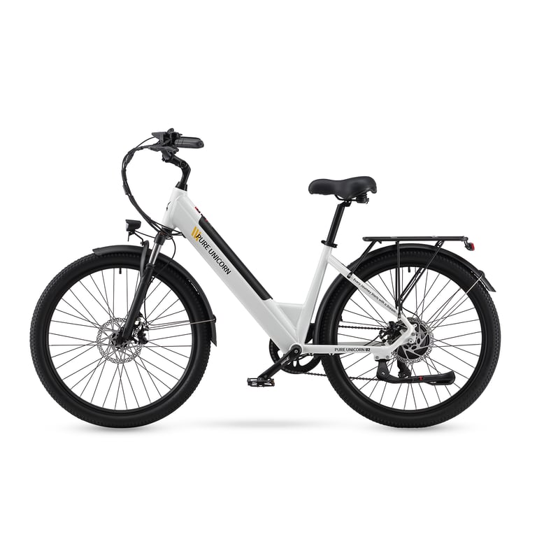 Vélo électrique urbain PURE UNICORN U2 27 5 pouces pour adulte avec batterie 48 V 12 8 Ah Neuf - vue 3