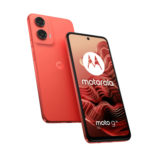 moto G35 (5G) 8 Go 256 Go, Rouge - Neuf