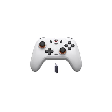 Nova T4n Lite Mando Inalámbrico Switch PC Hall Effect Anti-drift Blanco