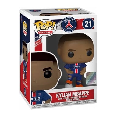 Figurine Funko Pop! Football: Kylian Mbappé (PSG)